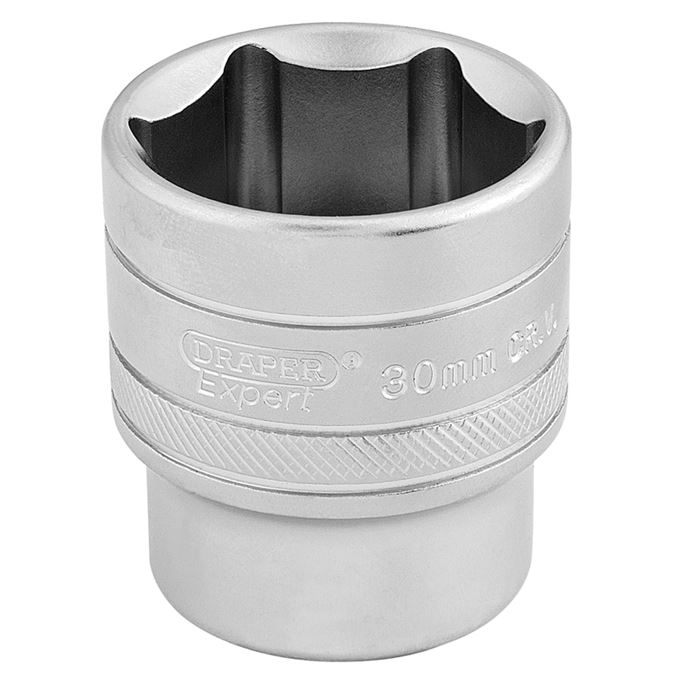 1/2" Square Drive 6 Point Metric Socket (30mm)