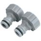 3/4 bsp tap connectors 2 pack"