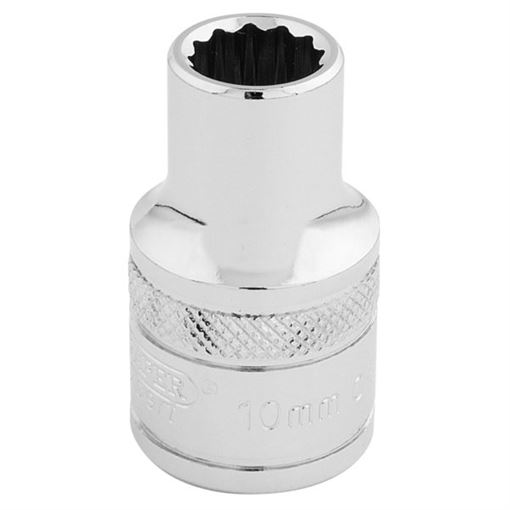 Draper HI-TORQ® Cheie Tubulara 10mm, Bihexagonala, Patrat De Antrenare 1/2"