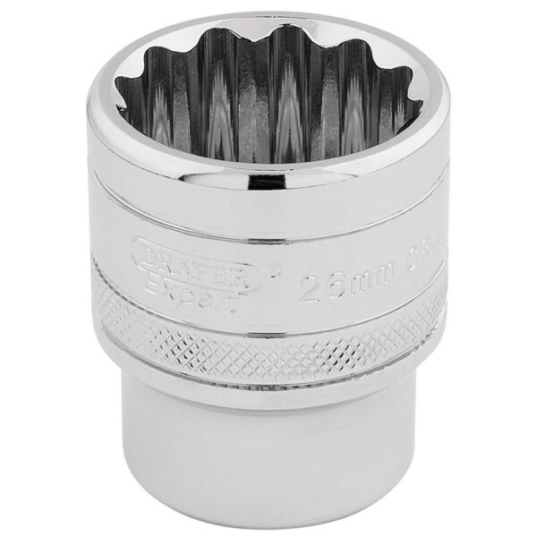 Draper HI-TORQ® Cheie Tubulara 26mm, Bihexagonala, Patrat De Antrenare 1/2" - Draper Tools (33441)