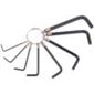 af hexagon key set on ring 8pc