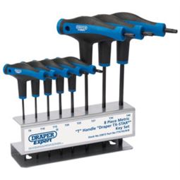 Set imbusuri torx cu maner "T" 8 piese