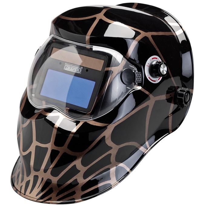 Solar Powered Auto-Varioshade Welding and Grinding Helmet