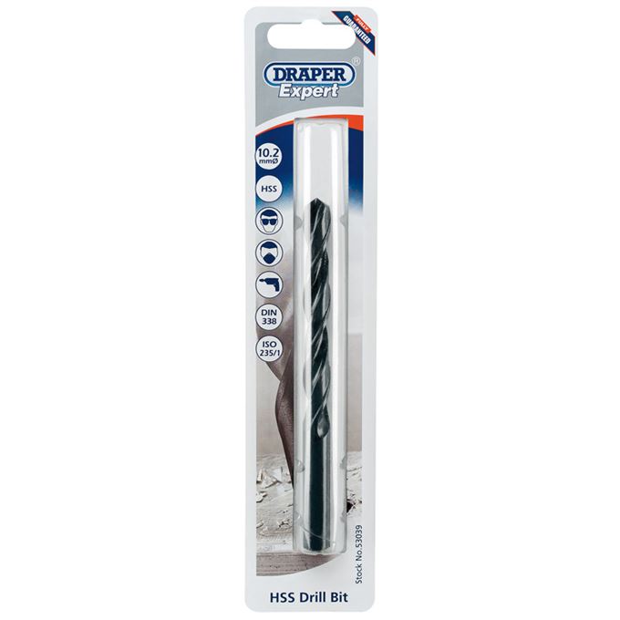 Expert 10.2mm HSS Twist Drill for 12 x 1