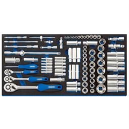 Organizator Cu Tubulare Si Accesorii 1/4"3/8"1/2" 84 piese