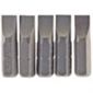 5pc 25mm 6.5mm p.slot.s/d bit