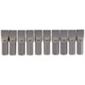 10pc 25mm 8.0mm p.slot.s/d bit