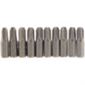 10pc 25mm no3 c.slot s/d bit