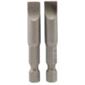 2pc 50mm 8.0mm p.slot.s/d bit