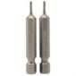 2pc 50mm 1.5mm hex s/d bit