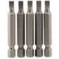5pc 50mm 4.5mm p.slot.s/d bit