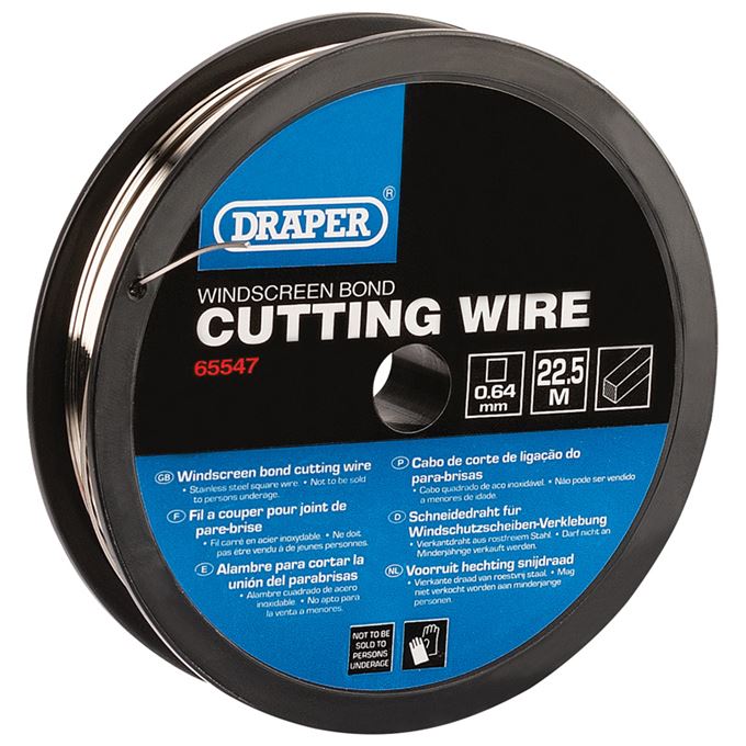 22.5M Stainless Steel Square Wire for Wire Feeder/Starter - 0.5/0