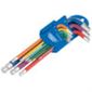 Mm colour.ball hex key set 9pc