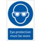 eye protection sign large