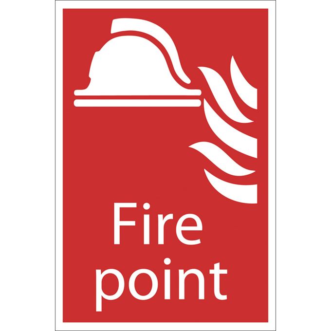 'Fire Point' Fire Equipment Sign