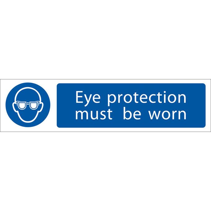 'Eye Protection' Mandatory Sign