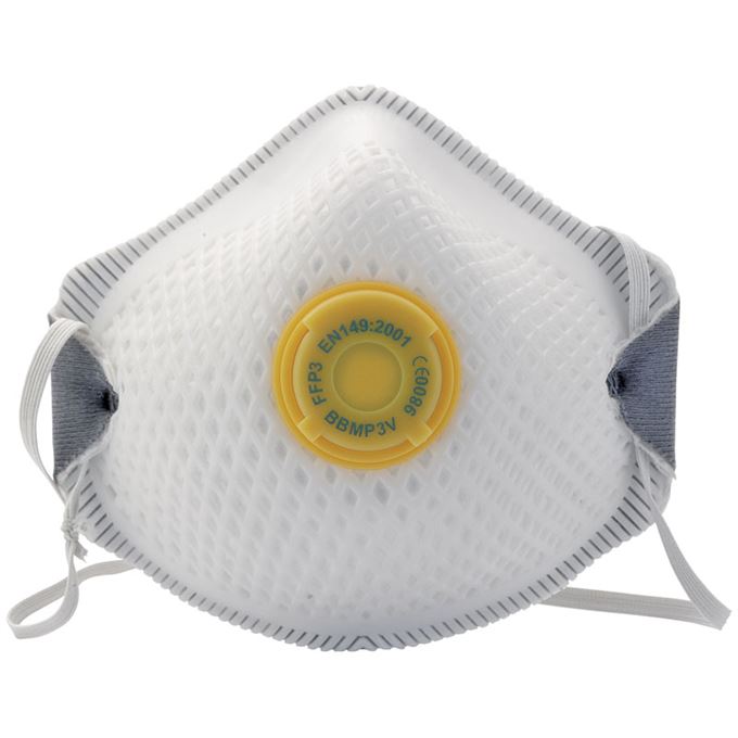 FFP3 NR Moulded Dust Masks (Pack of 2)