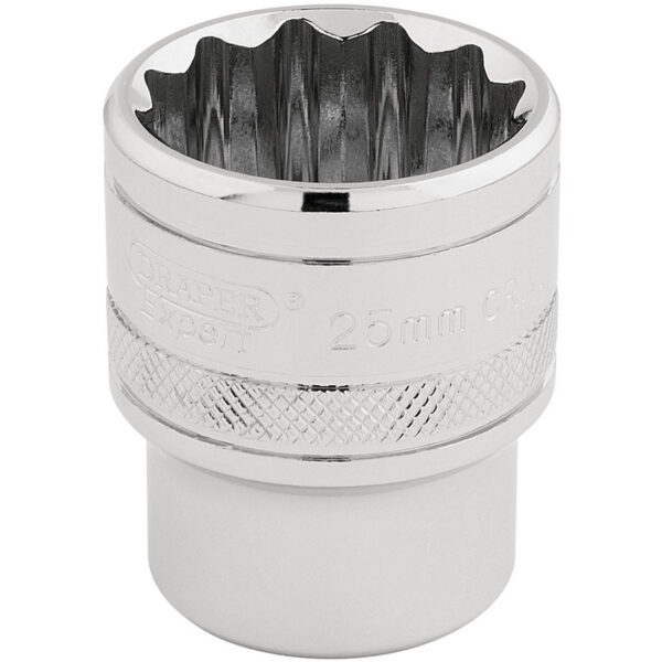 Draper HI-TORQ® Cheie Tubulara 25mm, Bihexagonala, Patrat De Antrenare 1/2" - Draper Tools (33418)