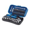 Draper Expert Socket and Bit Set, 1/4" Sq. Dr. (39 Piece)