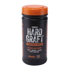 Draper Hard Graft Painter's Wipes (Tub of 80)