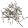 Rivets 4mm x 6mm 30pc