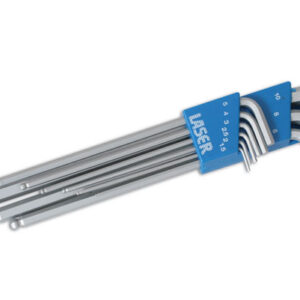 Extra Long Ball End Hex Key Set 9pc