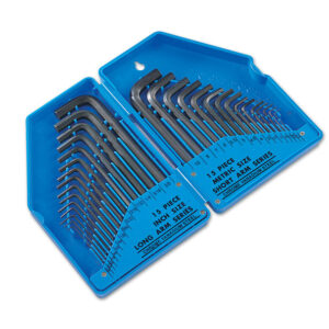 Metric & Imperial Hex Key Set 30pc