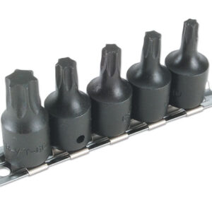 Star Socket Bit Set 3/8"D 5pc