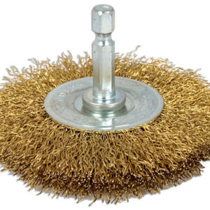 Flat Brush with Quick Chuck 75mm