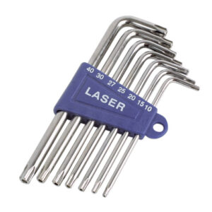 Tamperproof Star Key Set 7pc