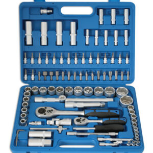 Socket Set 1/4"D, 1/2"D 94pc