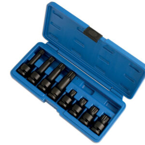 Alternative view of Impact Tamperproof Spline Socket Bit Set 1/2"D 8pc