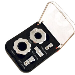 Alternative view of Finger Ratchet Set 1/4"D, 3/8"D 5pc