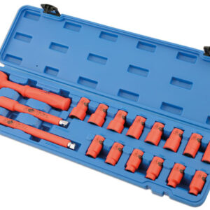 Alternative view of Insulated Socket Set 3/8"D 17pc