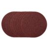 Sanding Discs, 150mm, Hook & Loop, 40 Grit, (Pack of 10)