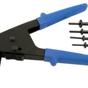Long Reach Plastic Riveter with 40 Rivets