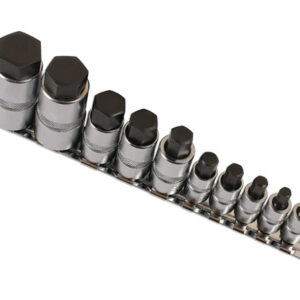 Alternative view of Hex Socket Bit Set 1/4"D, 3/8"D, 1/2"D 10pc