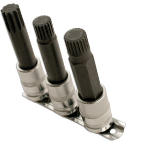 Alternative view of Locking Wheel Nut Bit Set 3pc - for BMW
