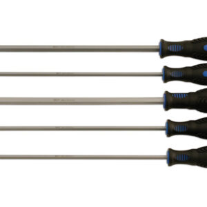 Extra Long Spline Screwdriver Set 5pc