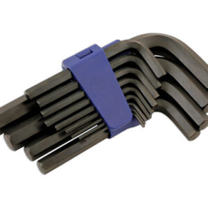 Alternative view of Metric Hex Key Set 13pc