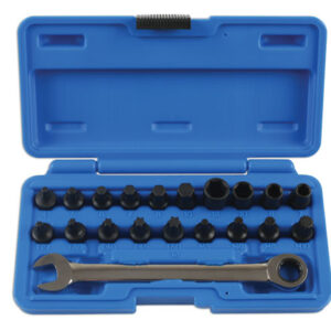 Low Profile Bit Set 1/4"D 20pc