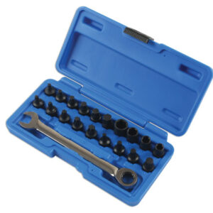 Alternative view of Low Profile Bit Set 1/4"D 20pc