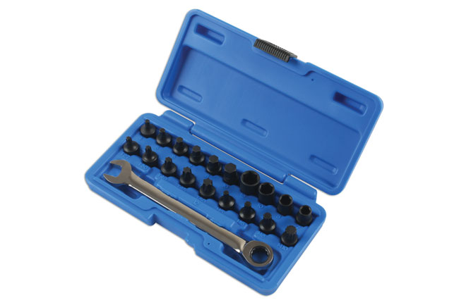 Low Profile Bit Set 1/4"D 20pc - imagine 2