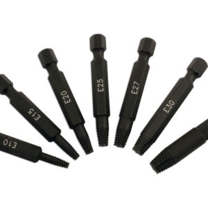 Extractor Set for Torx® Fixings 7pc