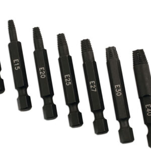 Alternative view of Extractor Set for Torx® Fixings 7pc