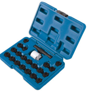 Alternative view of Locking Wheel Nut Key Set 22pc - for Audi