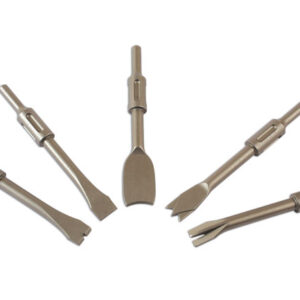 Air Chisel Set - Non Turn 5pc