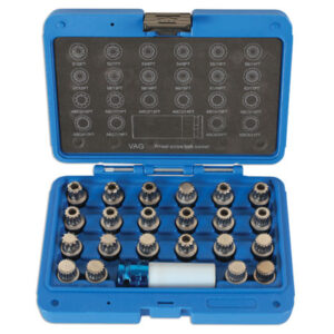 Locking Wheel Nut Key Set 23pc - for VAG