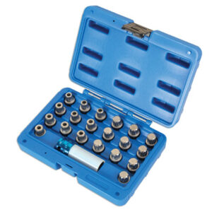 Alternative view of Locking Wheel Nut Key Set 21pc - for BMW