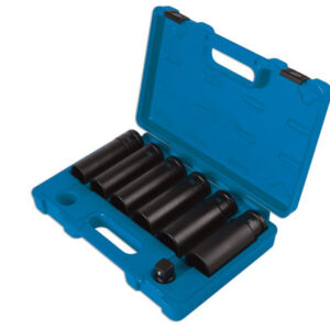 Alternative view of Extra Deep Impact Socket Set 3/4"D 7pc
